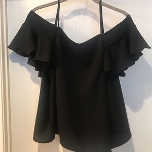 Spaghetti strap/Off the shoulder top.